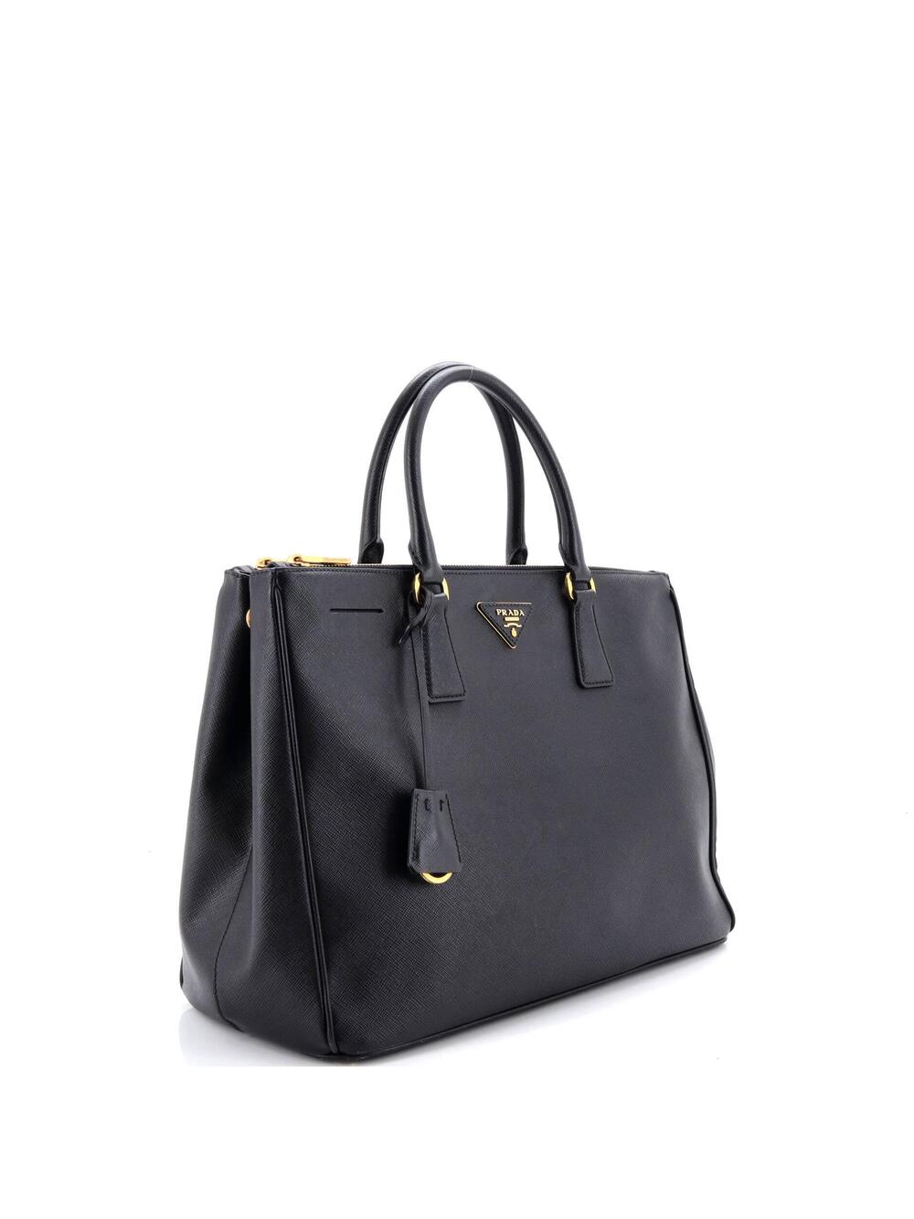 Prada Double Zip Lux Tote Saffiano #254970P11B - Picture 2 of 7